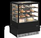 VITRINE REFRIGERADA LINHA GOURMET ELEGANCE CONVENIENCIA 1,50M GGER-150/PR 220V (OBS.: CUBAS GASTRO 1/3 NÃO ACOMPANHA EQUIPAMENTO)