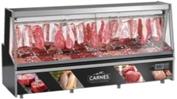 BALCÃO EXPOSITOR PARA CARNES TURINO STANDARD 3MT C/DEPOSITO REFRIGERADO 220V GATS-300