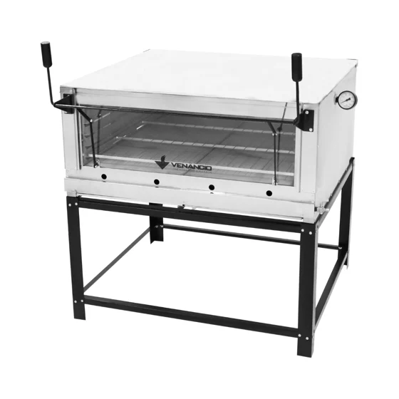 Forno Industrial Lastro c/ pedra refrataria á gás 1,10m- FIRI110