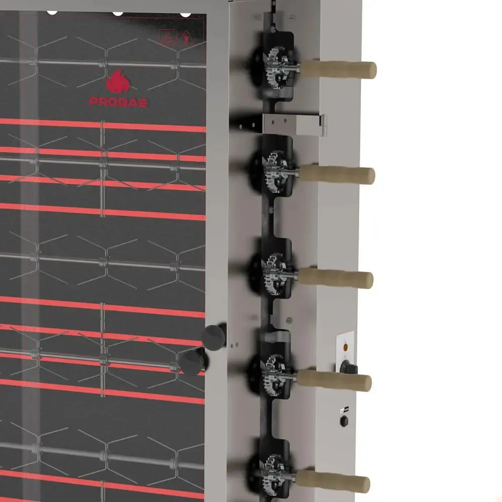 Forno Assador Giratório Frango Progás Pr-631 6 Espetos